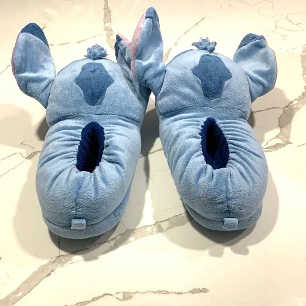 Lilo and Stitch Disney Blue Foam Unisex Kids Foam Youth Slippers Size 10/11